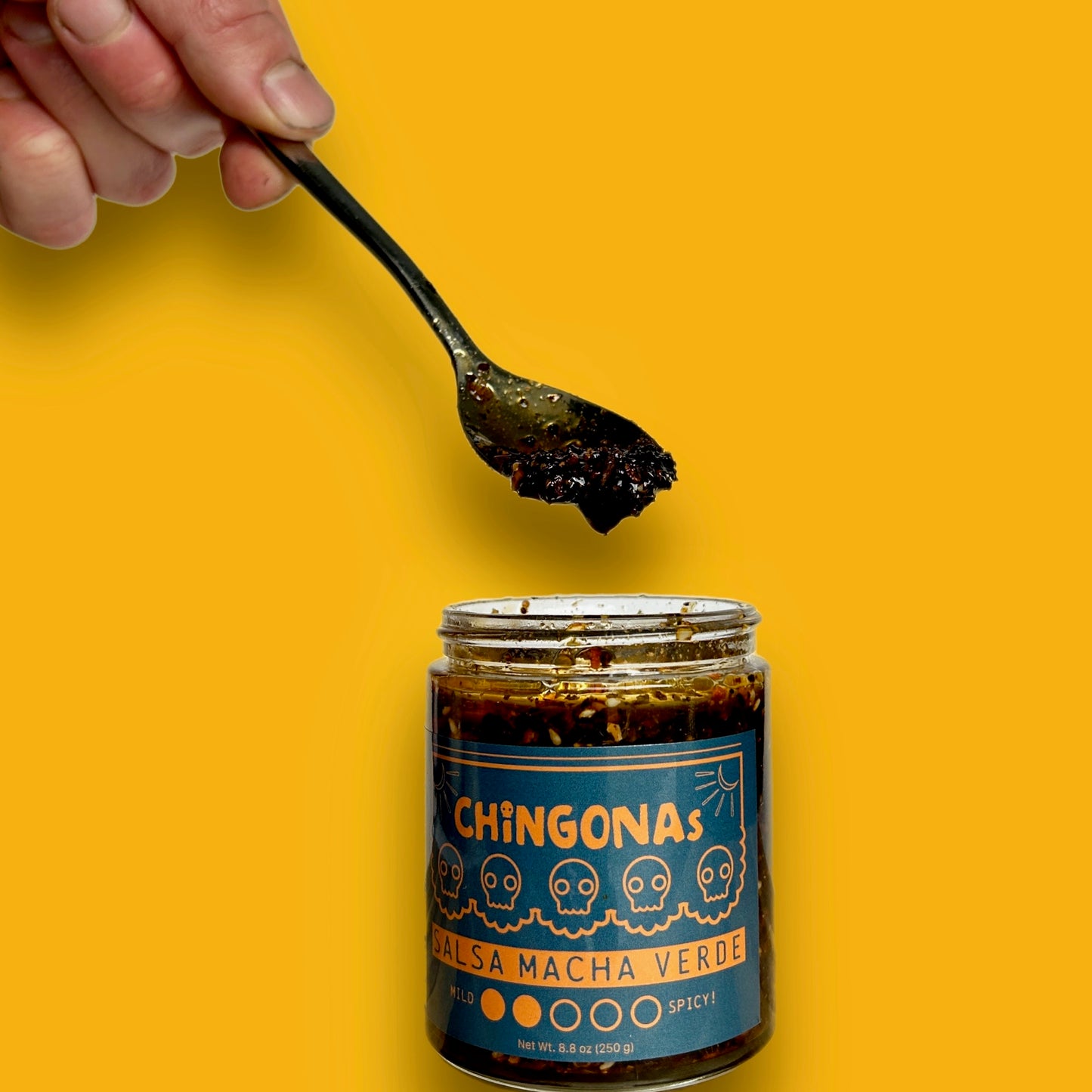 Salsa Macha Verde - An Umami-packed Crunch from San Francisco, California