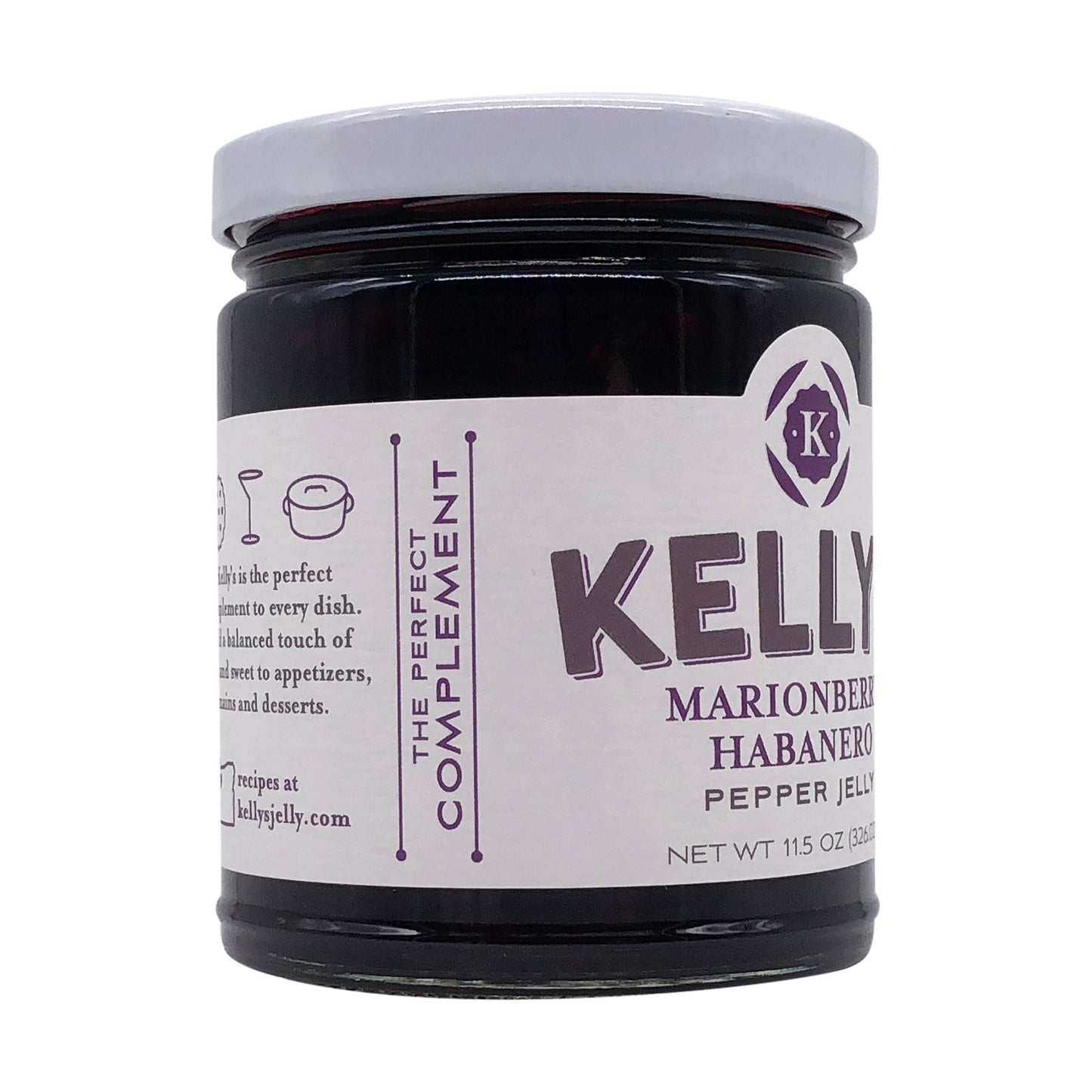 Kelly’s Marionberry Habanero Jelly – 11.5 oz-Portland, Oregon