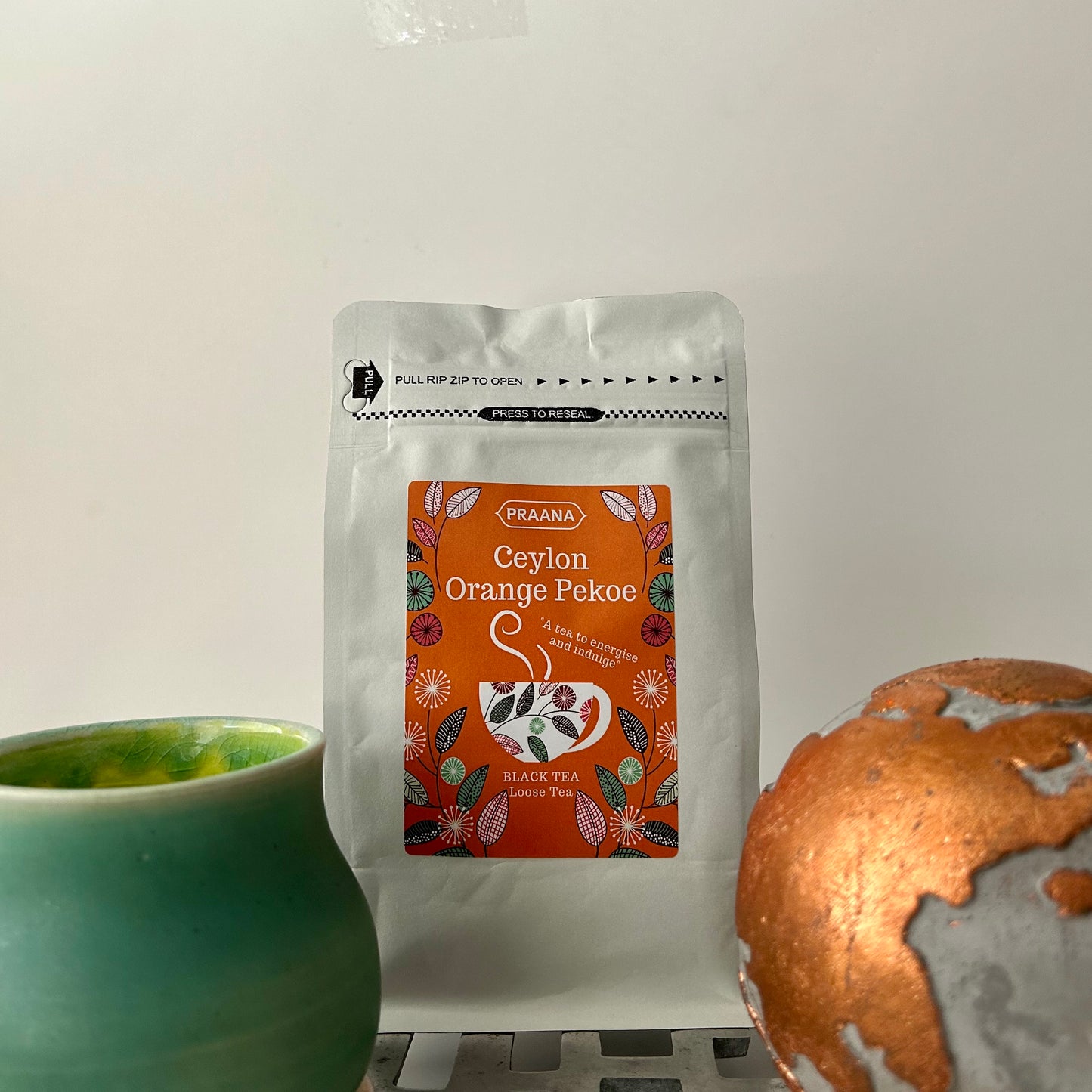 Praana – Ceylon Orange Pekoe Loose Leaf Black Tea – U.K.