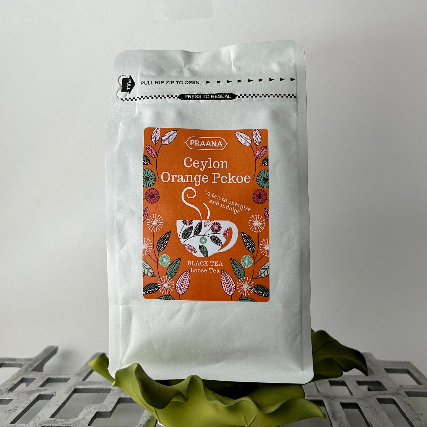 Praana – Ceylon Orange Pekoe Loose Leaf Black Tea – U.K.