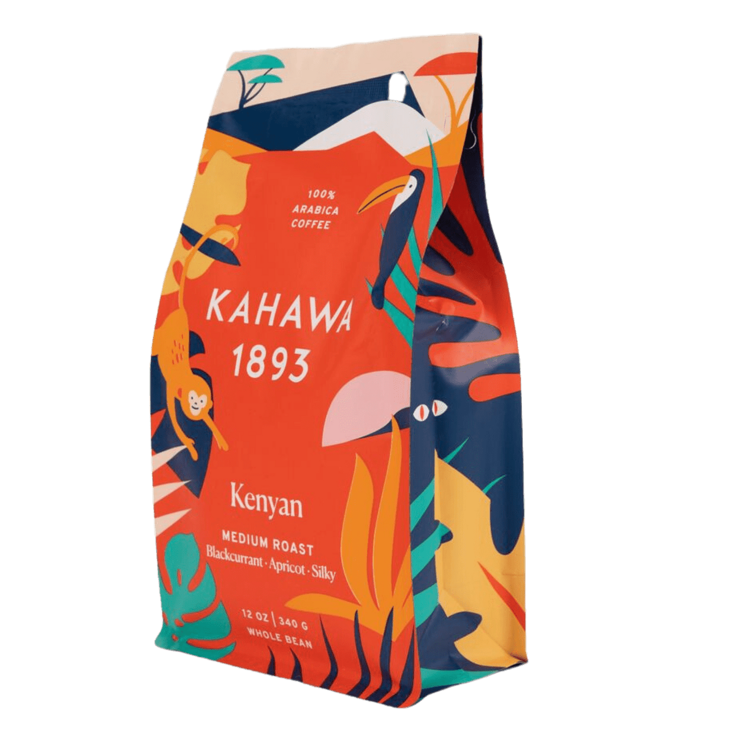 Kahawa 1893 Kenyan Single Origin Coffee – 12oz, Whole Bean – San Francisco, CA