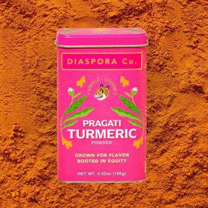 Diaspora Spice Co. - Pragati Turmeric (Powder) 48g Tin - Oakland, CA
